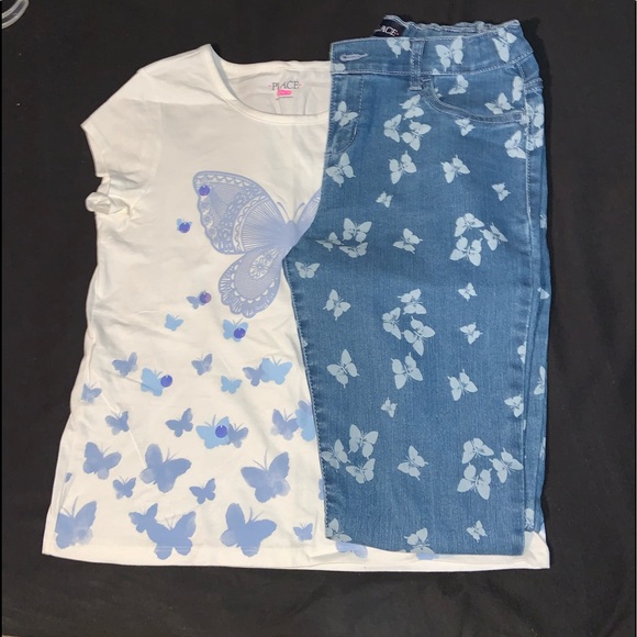 The Children’s Place Butterfly Matching Set